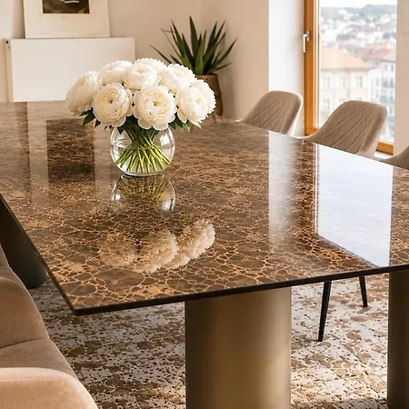 Apartment Design Penthouse With Private Rooftop Jacuzzi & Ac