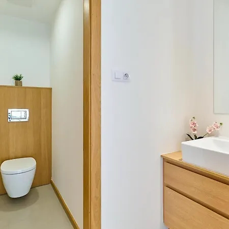 Апартаменты Design Penthouse With Private Rooftop Jacuzzi & Ac Прага